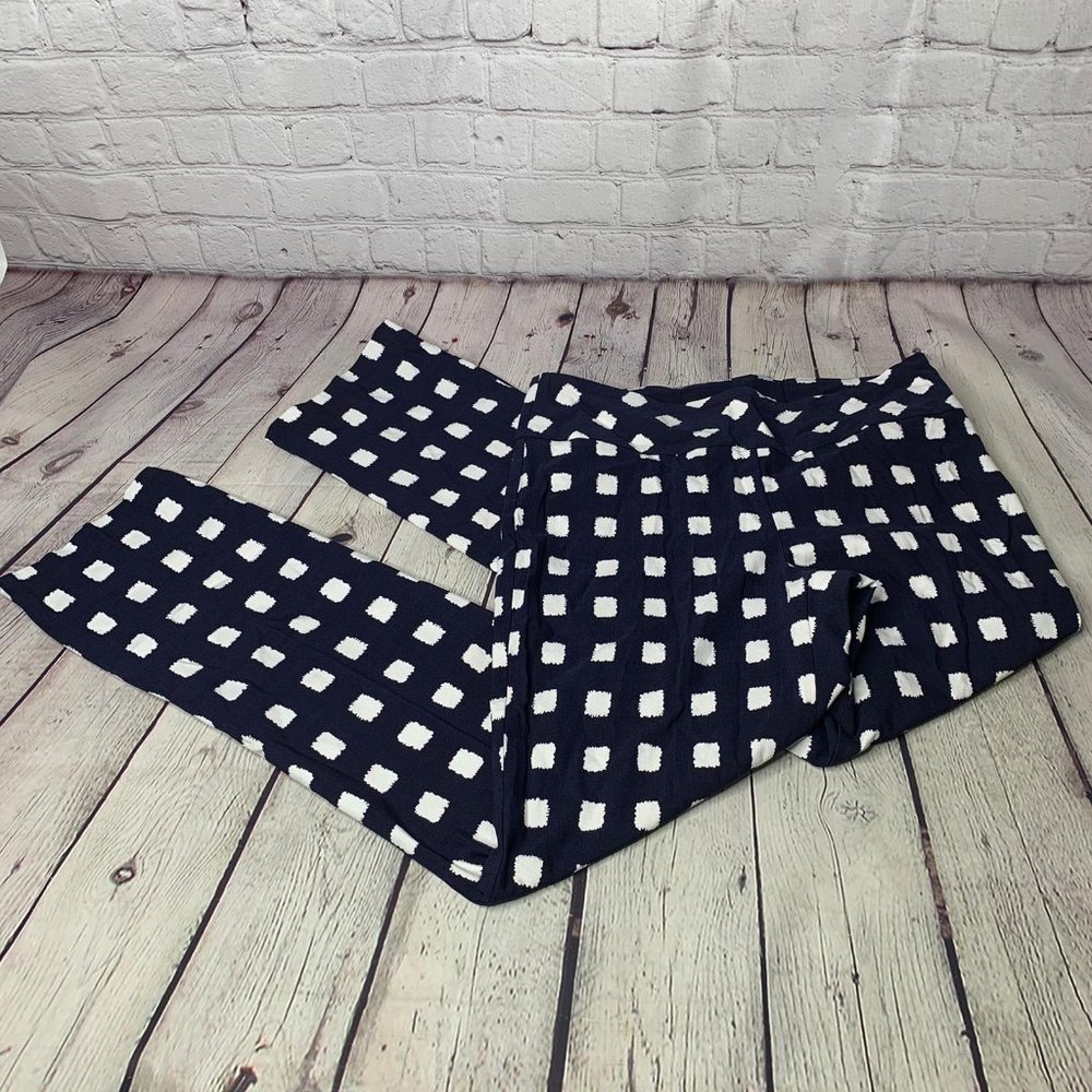 Up Thincredible Fit Pant Navy White Square Print